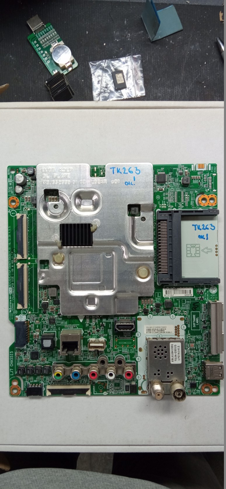 TK263 LG 55UJ6307-ZA LJ7 EAX67133404 HC550DGG-SLSL3-A14X
